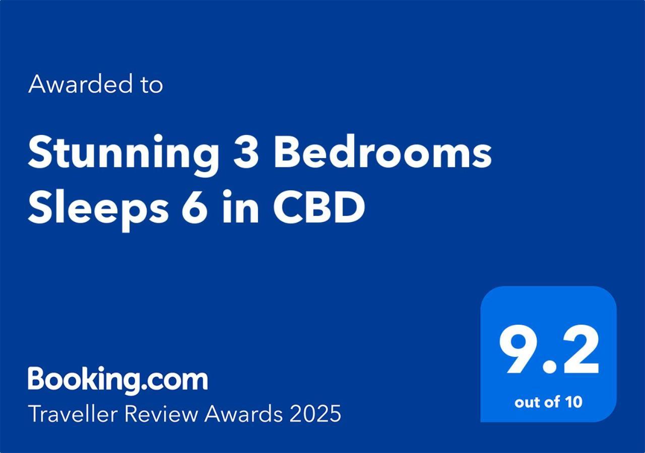 Apartamento Stunning 3 Bedrooms Sleeps 6 In Cbd Christchurch